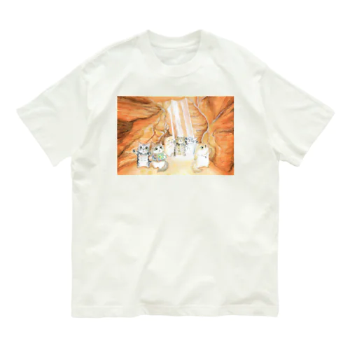 ニャンズ旅行記🇺🇸アメリカ Organic Cotton T-Shirt