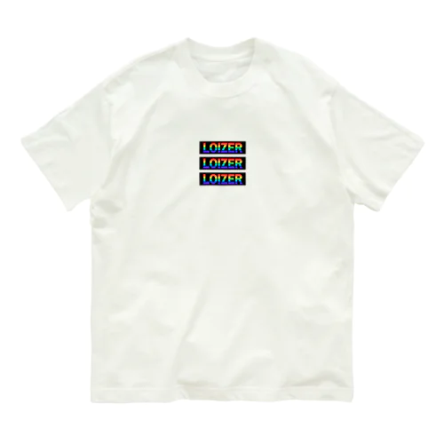 LOIZER 3連ロゴ Organic Cotton T-Shirt