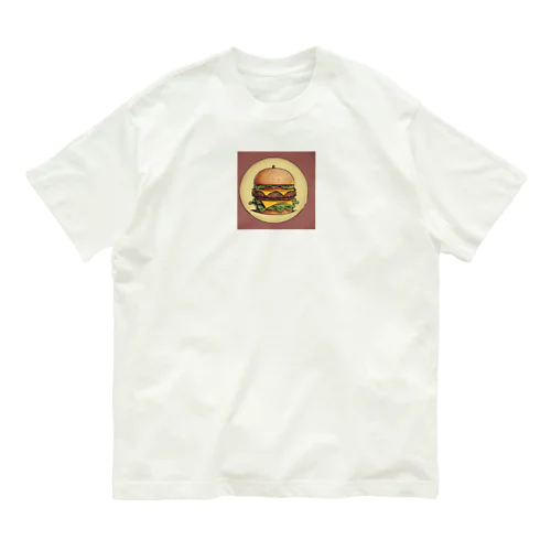 バーガーバーガー オーガニックコットンTシャツ