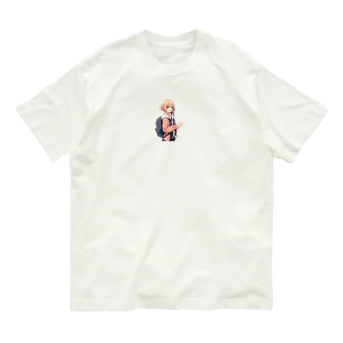 ツンデレ女子 オーガニックコットンTシャツ