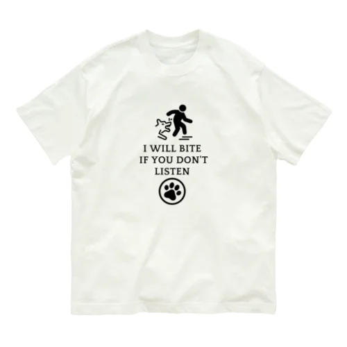 愛犬家による愛犬家のためのアイテム Organic Cotton T-Shirt