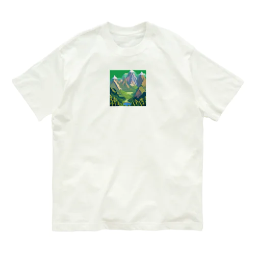 山岳地帯 Organic Cotton T-Shirt