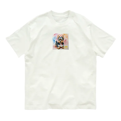 かわいいヨークシャテリアグッズ Organic Cotton T-Shirt