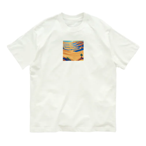 砂漠 オーガニックコットンTシャツ