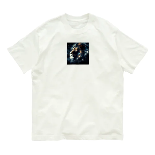 星屑のライオン Organic Cotton T-Shirt