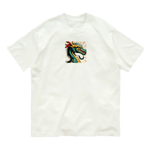 勇ましい龍 Organic Cotton T-Shirt