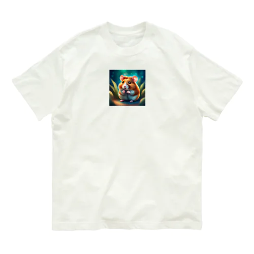 ハムスターのイラストグッズ Organic Cotton T-Shirt