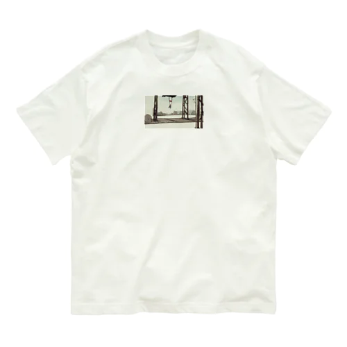 空中ブランコ Organic Cotton T-Shirt