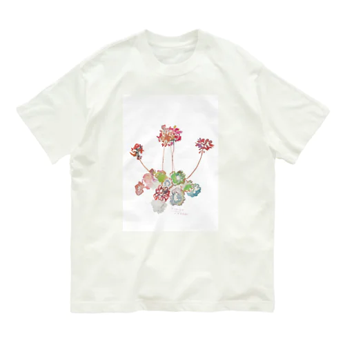 geranium オーガニックコットンTシャツ