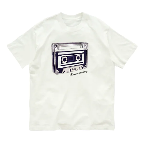 インディーズディストロ「Never-Ending MUSIC」グッズ Organic Cotton T-Shirt