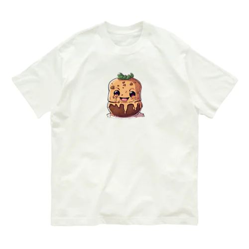 腐食物くん Organic Cotton T-Shirt