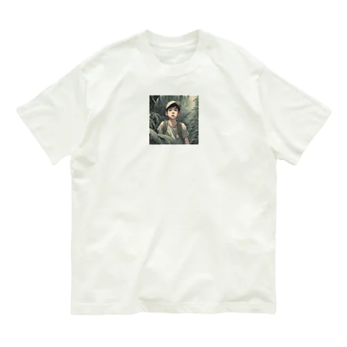 ジャングルで迷子 Organic Cotton T-Shirt