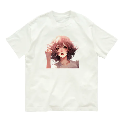 勝者の微笑み Organic Cotton T-Shirt