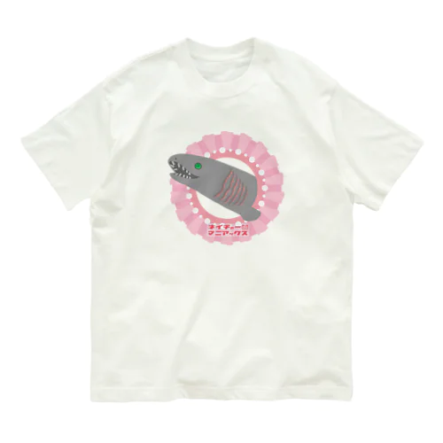 ラブカ　フリルドシャーク オーガニックコットンTシャツ