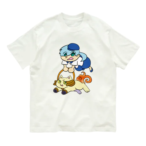 The Land of Cats-002 Organic Cotton T-Shirt