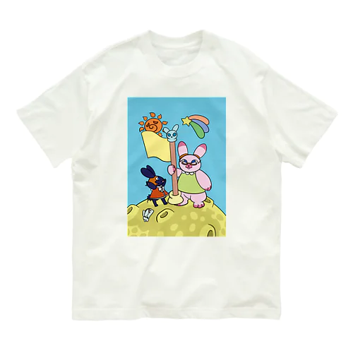 The Land of Cats-003 Organic Cotton T-Shirt