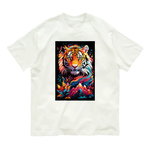 Vivid-Tiger（ビビッド‐タイガー） Organic Cotton T-Shirt