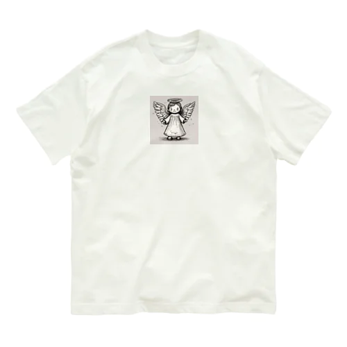 くれよん☆てんし オーガニックコットンTシャツ