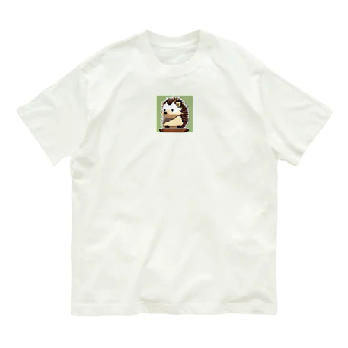 2Dハリネズミ オーガニックコットンTシャツ