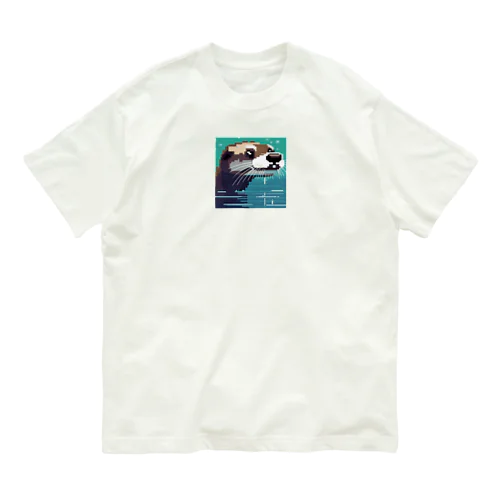 カワウソ オーガニックコットンTシャツ