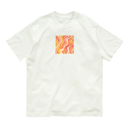 ウォームカラー Organic Cotton T-Shirt