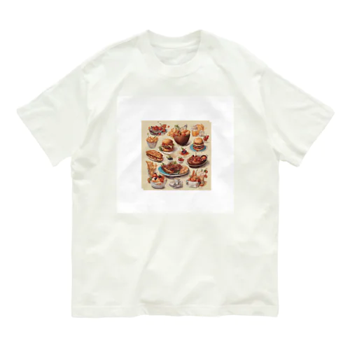 食べたい物 オーガニックコットンTシャツ