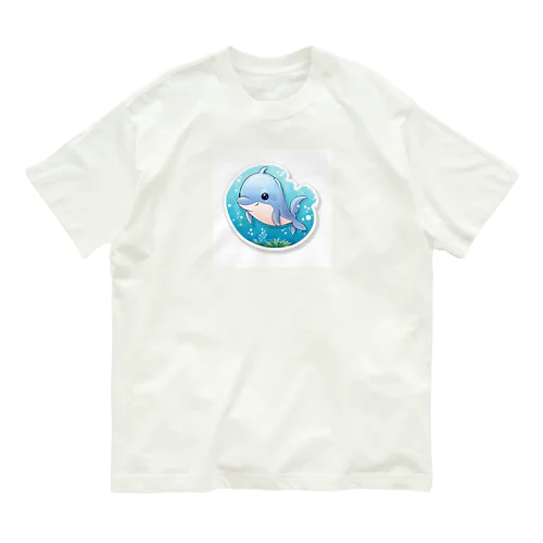 イルカくん Organic Cotton T-Shirt