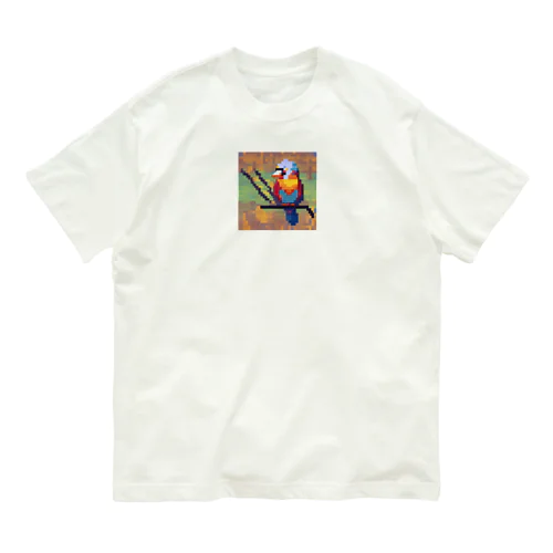 幸運の鳥 オーガニックコットンTシャツ