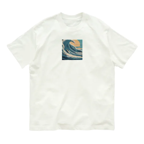 クラシックサーフィン オーガニックコットンTシャツ