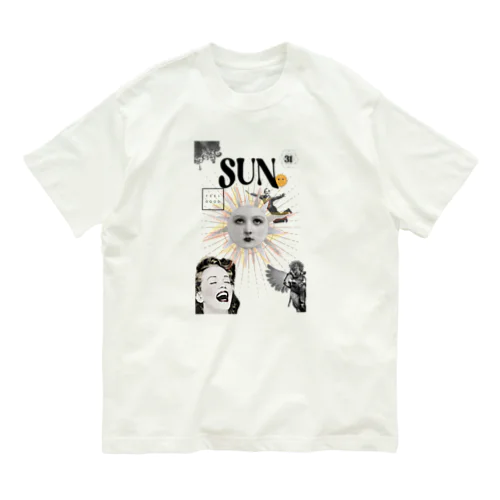 34→SUN太陽　Stylish Lenormand  オーガニックコットンTシャツ