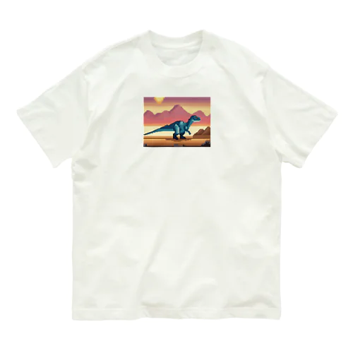 恐竜㊺　マジュンガサウルス オーガニックコットンTシャツ