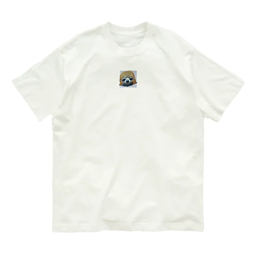 なまけもの   手書き風 Organic Cotton T-Shirt