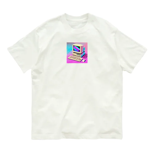 懐かしい90年代のコンピューター Organic Cotton T-Shirt