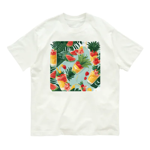 南国のフルーツ Organic Cotton T-Shirt