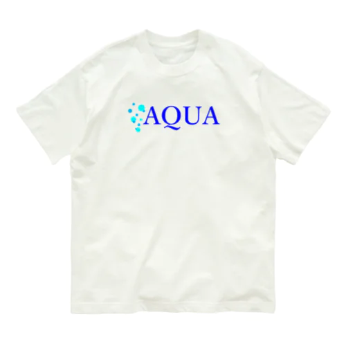 AQUA オーガニックコットンTシャツ