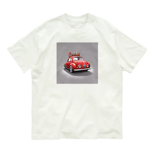 あかい車グッツ Organic Cotton T-Shirt