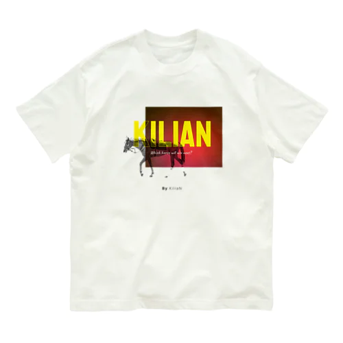 KiliaN　#03 - RED&YELLOW オーガニックコットンTシャツ