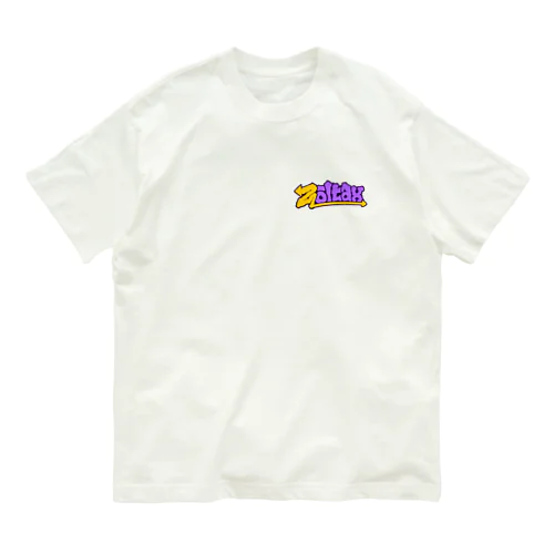 Zoltax. グラフィティ ロゴ 紅芋タルト Organic Cotton T-Shirt