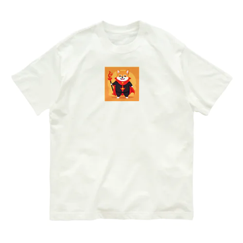 オヤツを強請るシバ犬 Organic Cotton T-Shirt