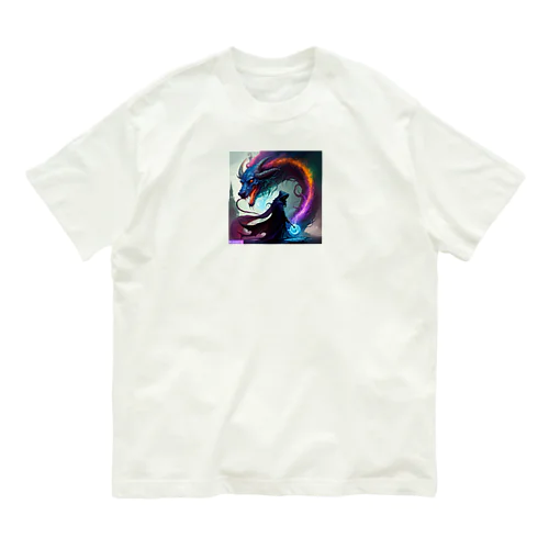 ドラゴンと魔法使い Organic Cotton T-Shirt