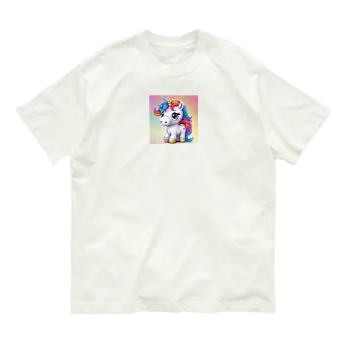 つぶらなユニちゃん オーガニックコットンTシャツ