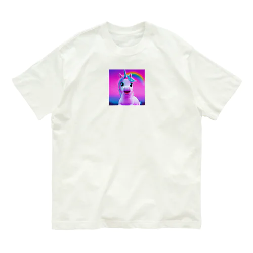 わたしミライから来たユニ Organic Cotton T-Shirt