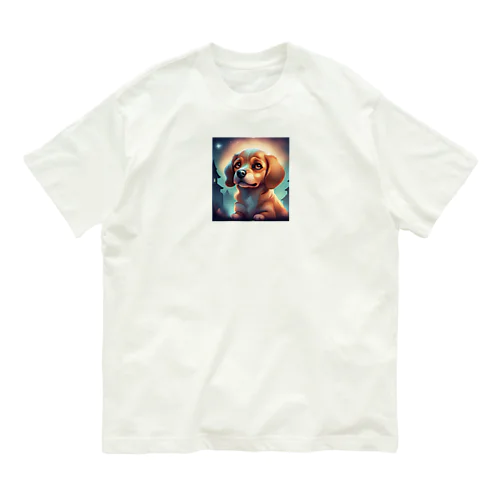 可愛いベーグル犬のグッズ Organic Cotton T-Shirt
