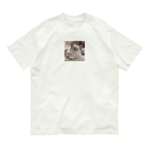 ラグドール　Ragdoll cat Organic Cotton T-Shirt
