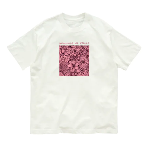 サクラ色の花園 Organic Cotton T-Shirt