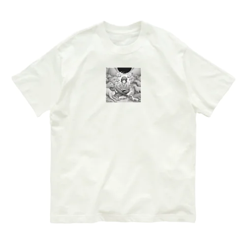 動物愛好家 オーガニックコットンTシャツ