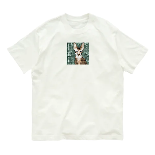 ドット絵のヒマラヤンキャット Organic Cotton T-Shirt