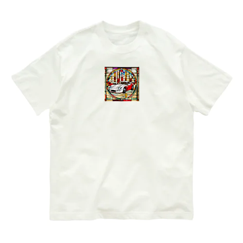 ポルシェ見えへん オーガニックコットンTシャツ