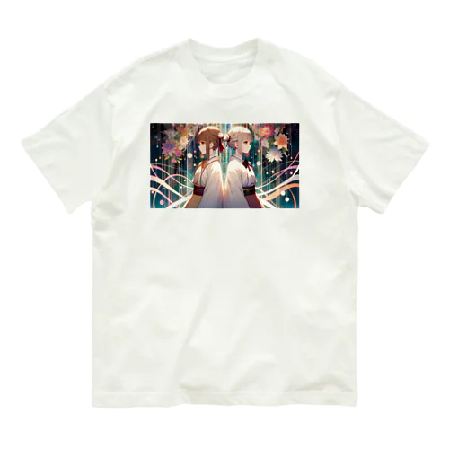 Melody of Starry Colors オーガニックコットンTシャツ