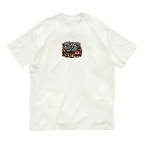 ごろねこ オーガニックコットンTシャツ